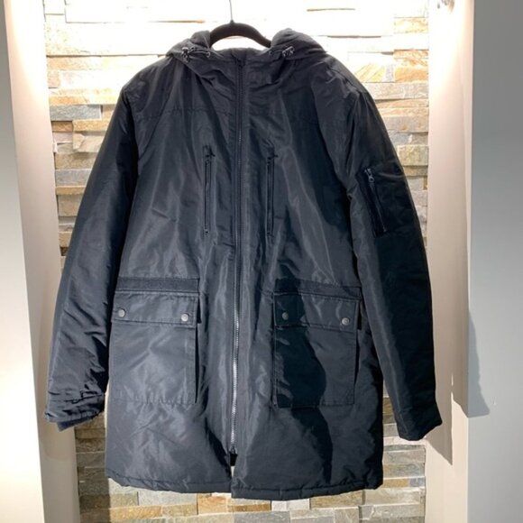 SLATE & STONE Long Hooded Parka - Picture 4 of 10